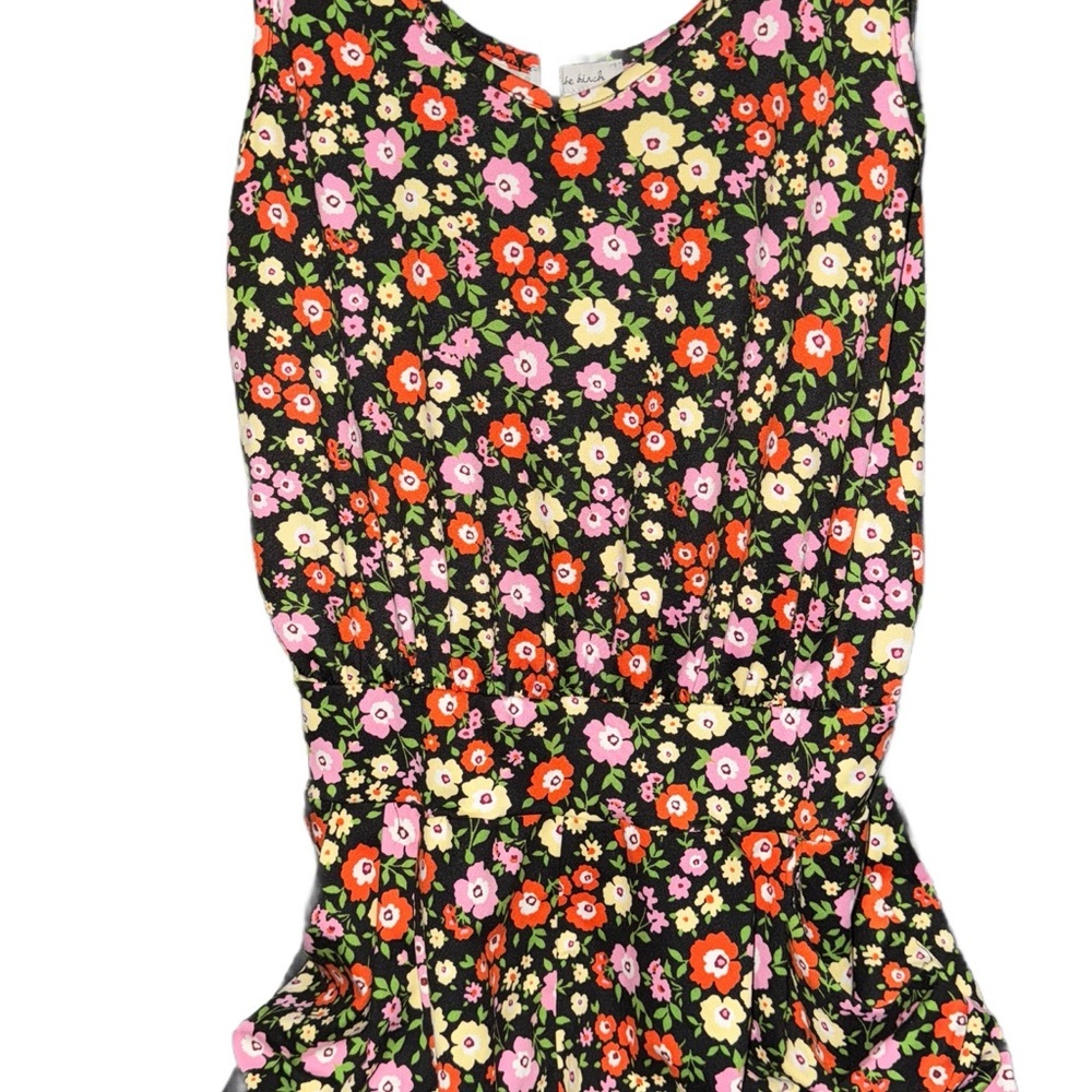 White Birch Floral Sleeveless Romper